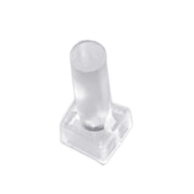 Bivar Surface 1-Way Straight Rigid LED Light Pipe Clear 3 mm VLP-500-R