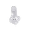 Bivar Surface 1-Way Straight Rigid LED Light Pipe Clear 3 mm VLP-500-R