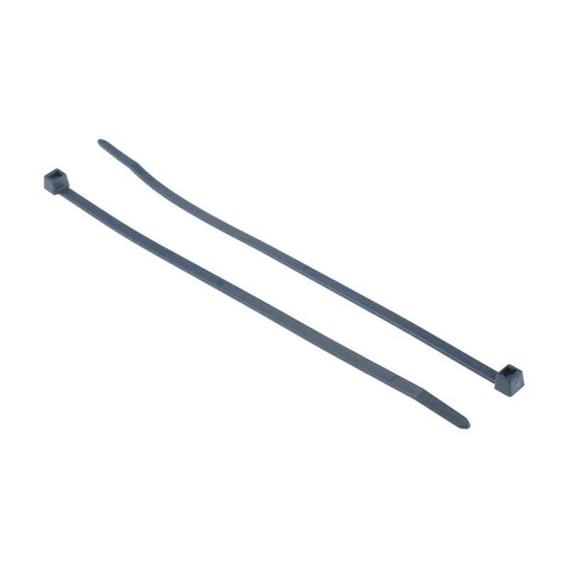 HellermannTyton Non-Releasable Cable Tie 200 mm x 4.6 mm Blue Metal Detectable Polypropylene 111-01666 MCTPP50R-PPMP+-BU