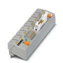 Phoenix Contact RIF-1-V8/PT/FLK14/OUT Series Adapter for 8 RIFLINE Relay Bases, Max 30 V DC FLK14