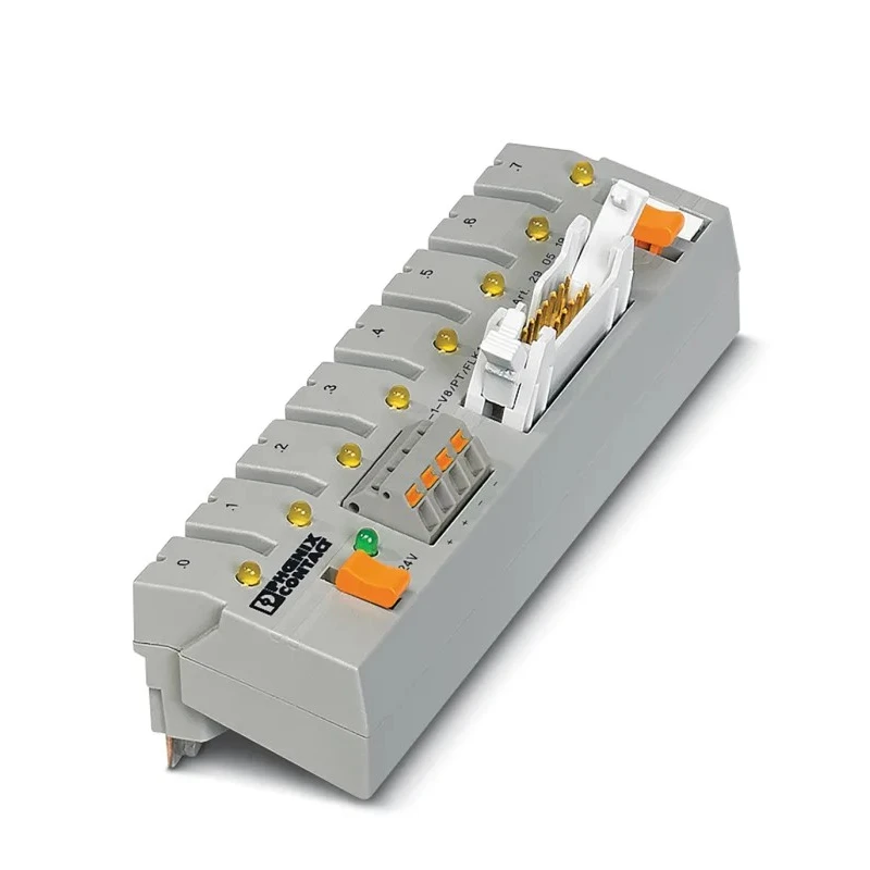 Phoenix Contact RIF-1-V8/PT/FLK14/OUT Series Adapter for 8 RIFLINE Relay Bases, Max 30 V DC FLK14