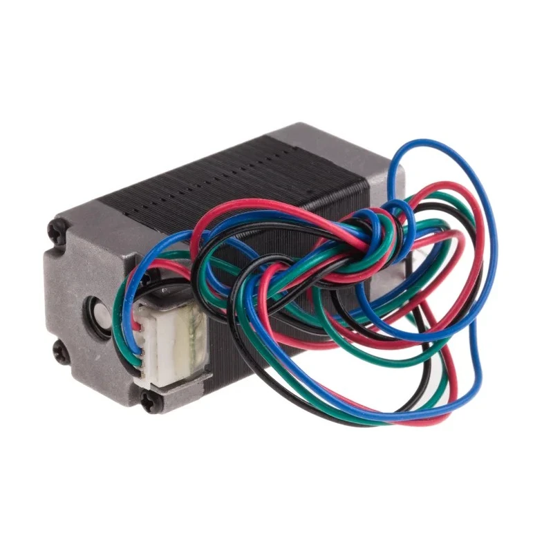RS PRO High Torque Hybrid Stepper Motor 4.32V, 30mNm Holding Torque, 1.8° Step Angle, 20.2 x 20.2 mm Frame, 4 mm 892-8726