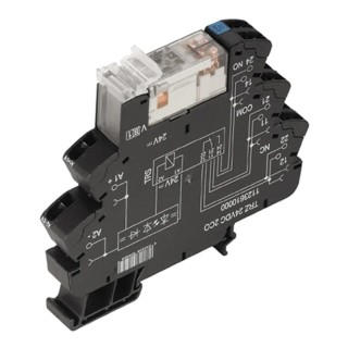 Weidmüller TRZ Series Interface Relay, DIN Rail Mount, 230V Coil, DPDT Contact Configuration, 8A Switching 1123700000