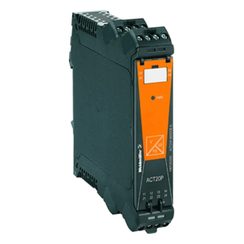 Weidmüller ACT20P Series Signal Conditioner Linear Resistance Input Current Output 10-60 V dc Supply 1067250000