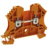 Weidmüller WDU Series Feed Through Terminal Block Orange, 2.5mm², 1-Level, Screw Termination, 800V, 24A 1020060000