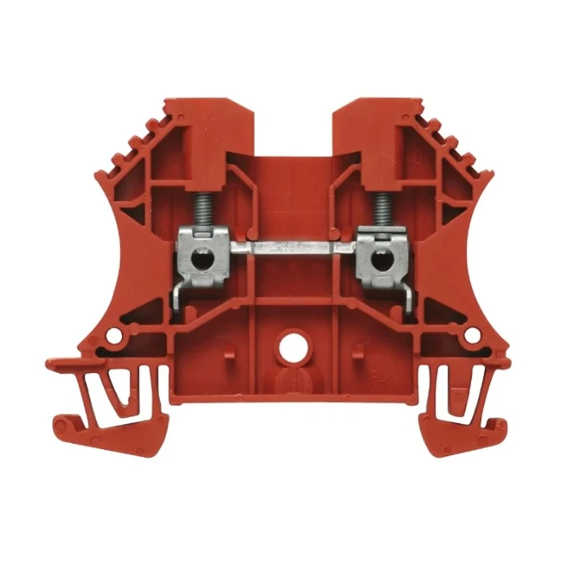 Weidmüller Feed Through Terminal Block Red 2.5mm² 1-Level Screw Termination ATEX Certified 1020040000