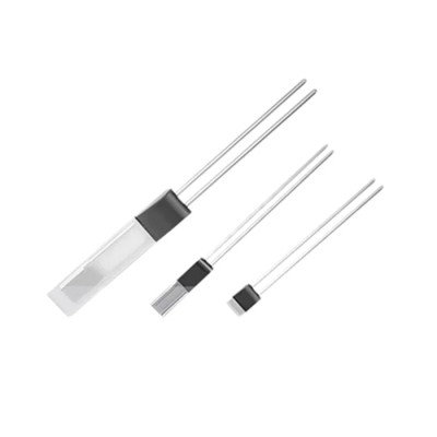TE Connectivity PT100 RTD Sensor 2 mm Dia, 2.3 mm Length, 2 Wire, 0.3% Accuracy, 600 °C Max 