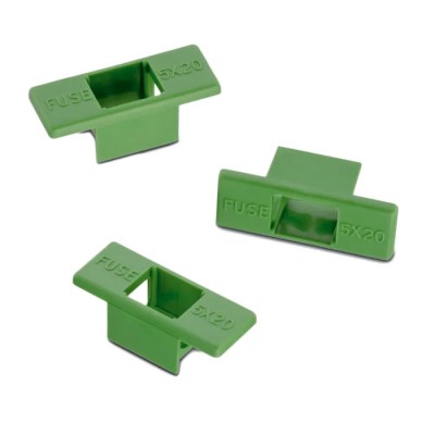 Wurth Elektronik Polyamide Base Mount Fuse Holder Cover, Compatible with 5 x 20 mm Fuse, UL94V0 Flame Rating 696122003001