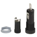 Wurth Elektronik 10A Panel Mount Fuse Holder, 1 Pole, Compatible with Mini fuse, 250V AC 696315001002