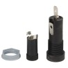 Wurth Elektronik 10A Panel Mount Fuse Holder, 1 Pole, Compatible with Mini fuse, 250V AC 696315001002