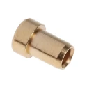 Staubli Gold Female Banana Socket 2 mm Connector Solder Termination 30V 60V dc 10A Gold Plating 23.1000