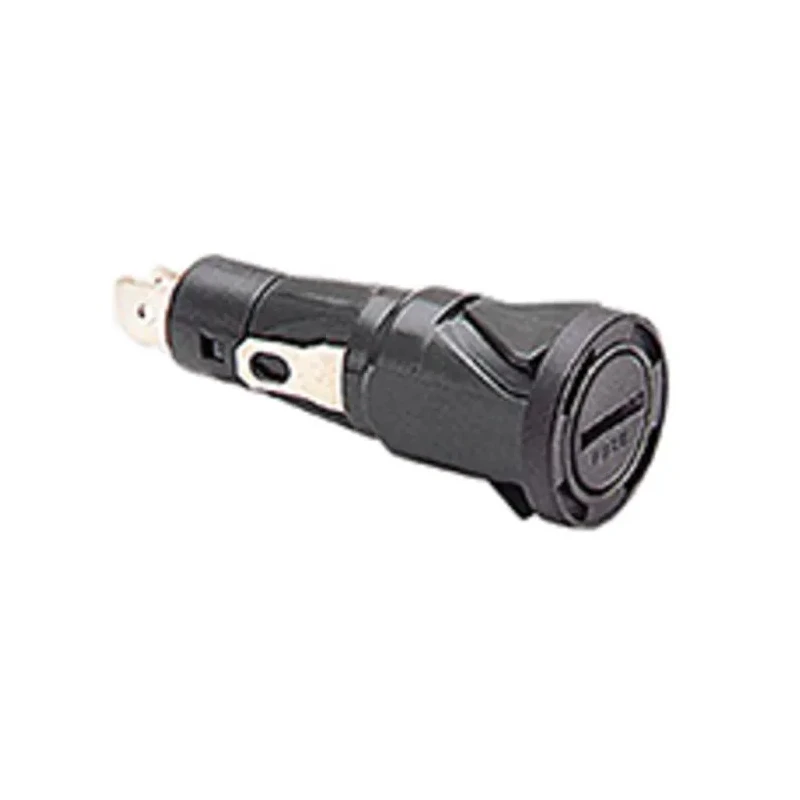 Bulgin 16A Panel Mount Fuse Holder, 1 Pole, Compatible with 6.3 x 32 mm Fuse, 250V ac C0345RAAAA