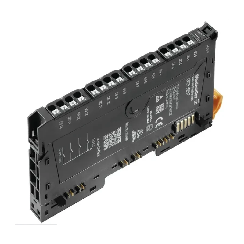Weidmüller Remote I/O Digital Module NX Series 24V DC, 16 I/Os, DIN Rail Mount 1315200000