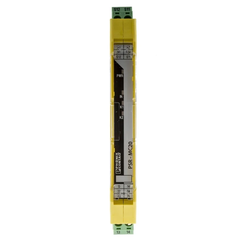 Pilz PSR- 24V dc Safety Relay with 3 Safety Contacts and 3 Auxiliary Contacts MC20-3NO-1DO-24DC-SC