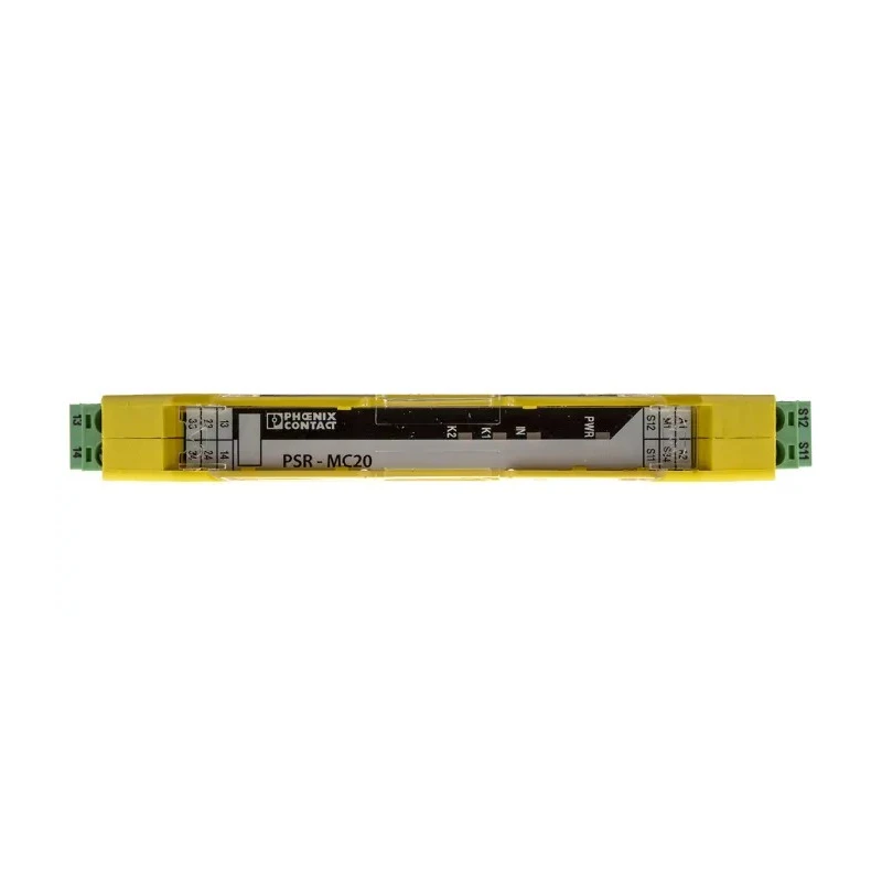 Pilz PSR- 24V dc Safety Relay with 3 Safety Contacts and 3 Auxiliary Contacts MC20-3NO-1DO-24DC-SC