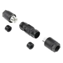Phoenix Contact Circular Connector Cable Socket Female 3 Contacts 1kV 17.5A IP68 IP69K QPD Series 