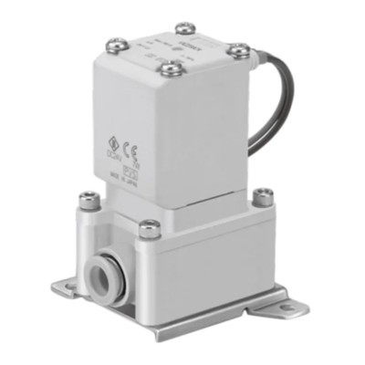 SMC Solenoid Valve 2 Port, Resin Body, 10mm Orifice, 24V dc, 6 Bar Max Pressure VXZ230CG