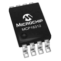 Microchip Adjustable Output Synchronous Buck Converter 4.4-30V Input, 24V Output, 1A, 500kHz PWM MCP16312-E/MS