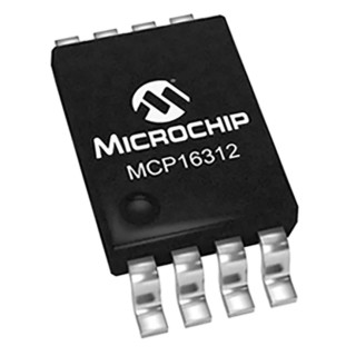 Microchip Adjustable Output Synchronous Buck Converter 4.4-30V Input, 24V Output, 1A, 500kHz PWM MCP16312-E/MS