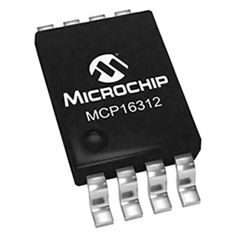Microchip Adjustable Output Synchronous Buck Converter 4.4-30V Input, 24V Output, 1A, 500kHz PWM MCP16312-E/MS