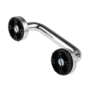 RS PRO Polished Aluminium Arch Shape Handle 894-6869