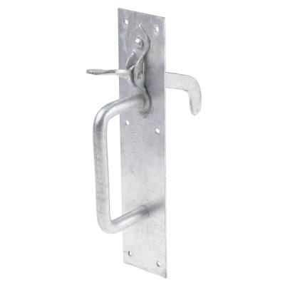 RS PRO Steel Lockable Latch Galvanised Steel Gate Latch 894-6799