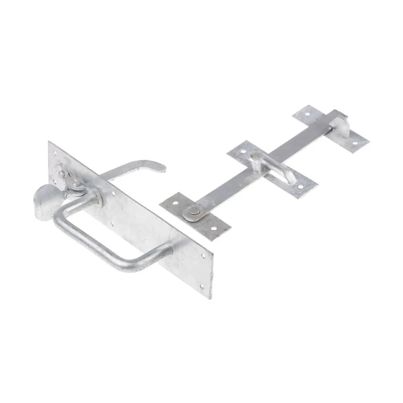 RS PRO Steel Lockable Latch Galvanised Steel Gate Latch 894-6799