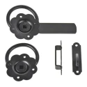 RS PRO Steel Lockable Ring Gate Latch Zinc Plated 127 mm Length 25 mm Width 894-6765