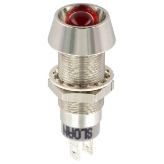 Sloan Red Panel Mount Indicator 28V 5V 20mA IP68 Recessed IP68
