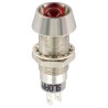 Sloan Red Panel Mount Indicator 28V 5V 20mA IP68 Recessed IP68