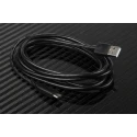 RS PRO USB Cable Male USB Type A to Male USB 2.0 USB Type C Black 2 m 895-0499