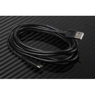 RS PRO USB Cable Male USB Type A to Male USB 2.0 USB Type C Black 2 m 895-0499