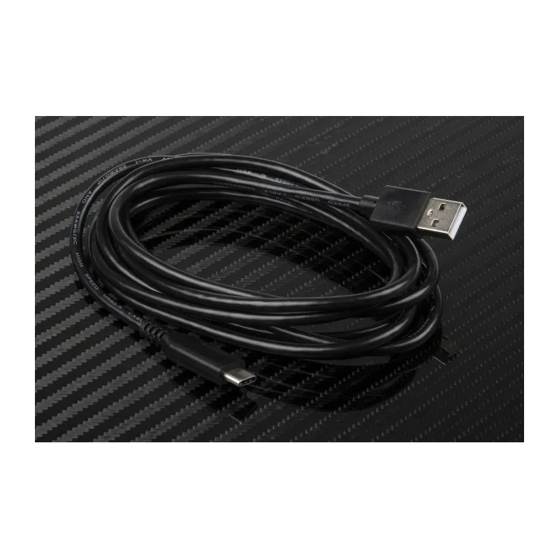 RS PRO USB Cable Male USB Type A to Male USB 2.0 USB Type C Black 2 m 895-0499
