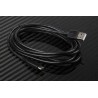 RS PRO USB Cable Male USB Type A to Male USB 2.0 USB Type C Black 2 m 895-0499