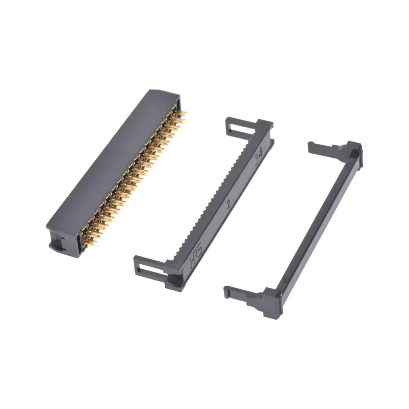 Hirose 34-Way IDC Connector Female for Cable, 2 Row, 1A Current, 200V AC, 2.54mm Pitch HIF3A-34D-2.54R