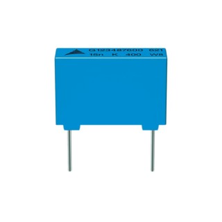 TDK B32620 Film Capacitor 2.2 nF 630V AC 630 V DC Through Hole Mount 7.5mm Lead Pitch B32620A6222J000