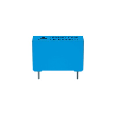 TDK Film Capacitor 1 nF 2 kV AC 2 kV DC Through Hole Mount B32652A2102K000