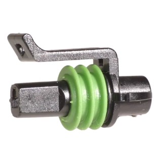 Delphi Metri-Pack 150 Automotive Connector Female Black Cable 1 Way Crimp Termination 10717431