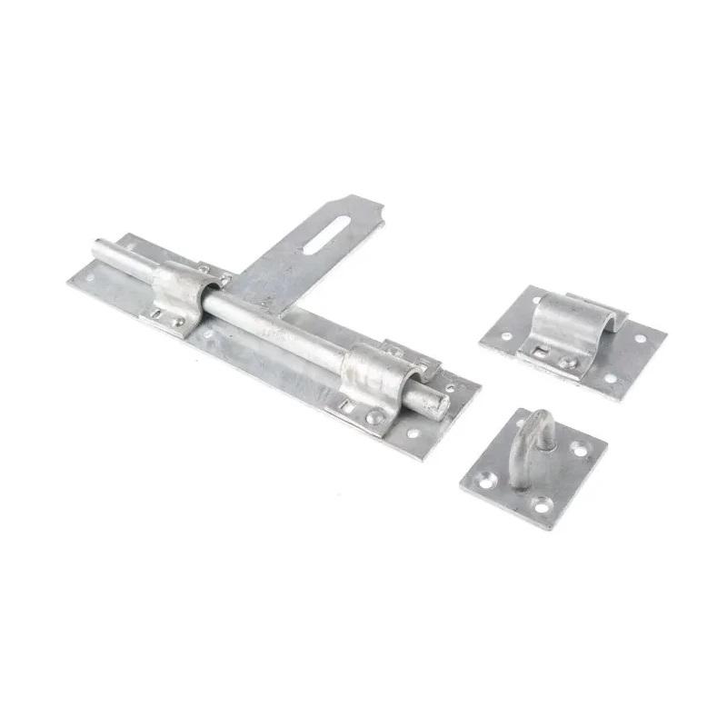 RS PRO Steel Padlockable Galvanised Heavy Cross Door Bolt 300 mm 894-6733