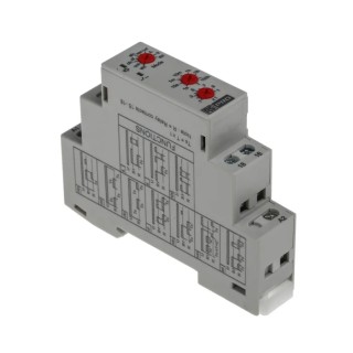 RS PRO DIN Rail Timer Relay, 1-Contact, Multifunction Timer, 240 V DC, 12 V AC & 240 V AC Supply, 0.1 Seconds to 896-6813