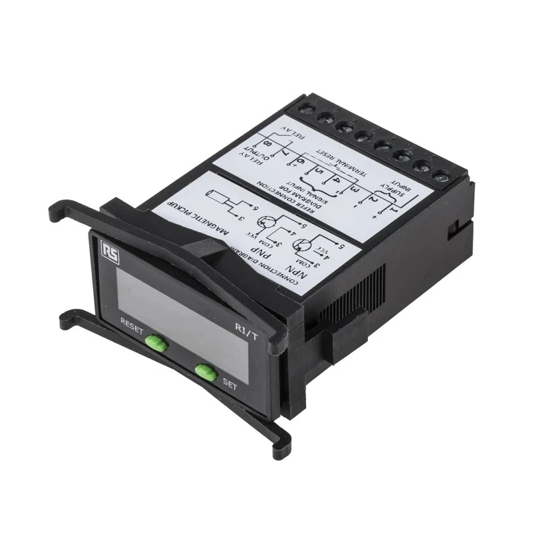 RS PRO 7 Digit LCD Digital Rate Master and Totaliser Counter 6.5mm Digit Height 896-6995
