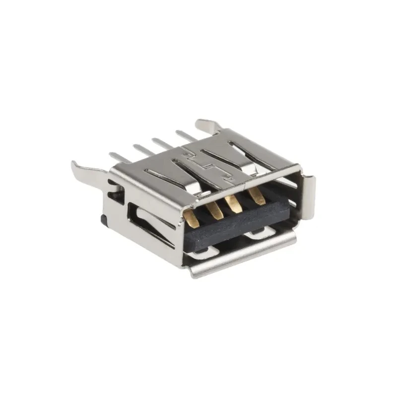 Molex USB Connector Through Hole Female 1 Port USB Type A USB 2.0 1.5A 30V 105057-0001