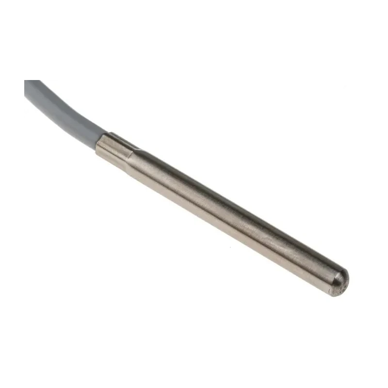 RS PRO PT100 RTD Sensor 5 mm Diameter, 50 mm Length, 3 Wire Configuration, Class B Accuracy, 100 °C Max PT100