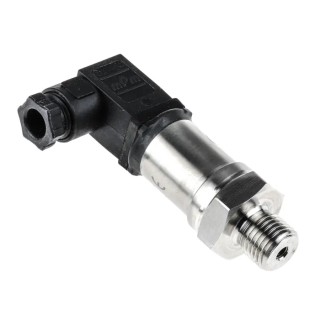 Gems Sensors 35XX Series Compact Low Pressure Sensor, Current Output, Absolute Reading, 10 bar, Stainless 3500B0010A01B000