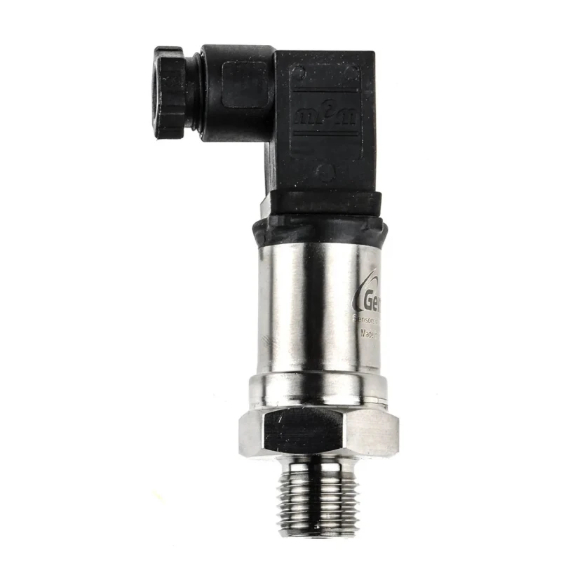 Gems Sensors 35XX Series Compact Low Pressure Sensor, Current Output, Absolute Reading, 10 bar, Stainless 3500B0010A01B000