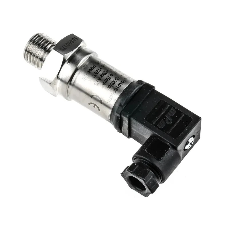 Gems Sensors 35XX Series Compact Low Pressure Sensor, Current Output, Absolute Reading, 10 bar, Stainless 3500B0010A01B000