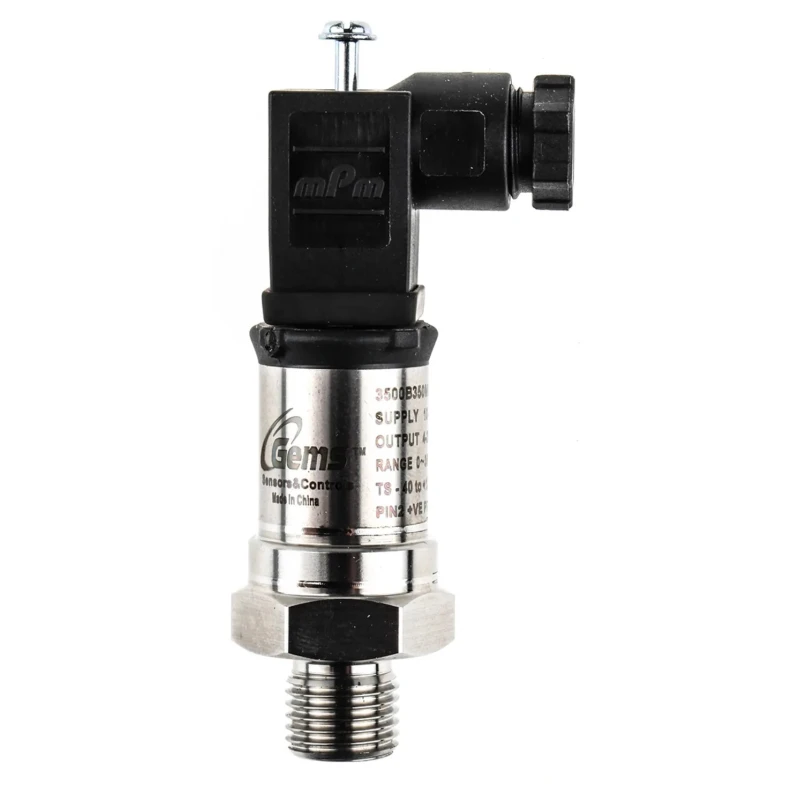 Gems Sensors 35XX Series Pressure Sensor 0.35 bar Maximum Pressure Relative Reading Current Output 3500B350MG01B000