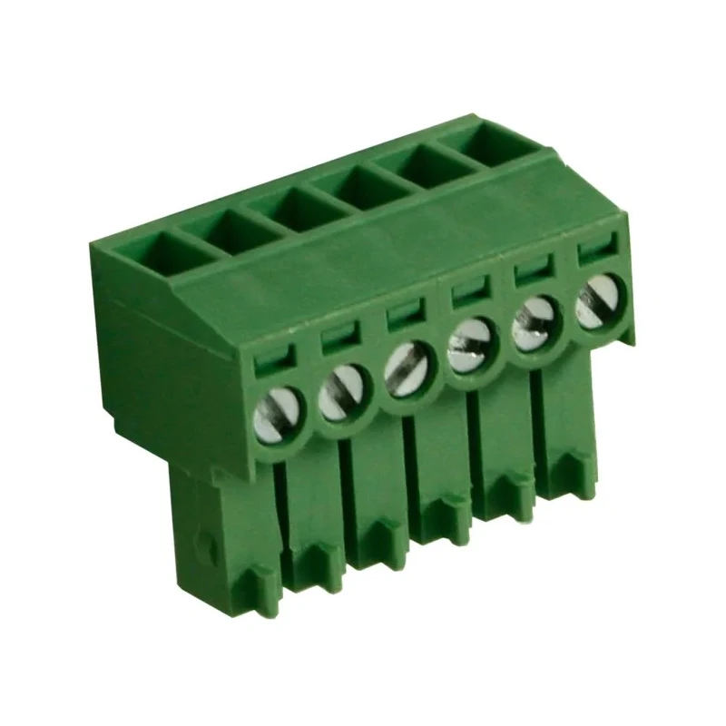 RS PRO Pluggable Terminal Block, 6-Contact, 3.5 mm Pitch, 1 Row, 200V, 10A, Polyamide Housing 897-1017