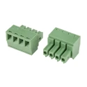 Amphenol FCI RS PRO Pluggable Terminal Block, 4-Contact, 3.81 mm Pitch, 1 Row, Screw Termination, 125 V, 8 A 897-1082