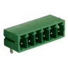 RS PRO Right Angle Through Hole Pluggable Terminal Block, 6 Contacts, 3.81 mm Pitch, 1 Row, Shrouded 897-1149